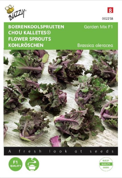 Kalette Garden Mix F1 (Brassica) 25 zaden BU